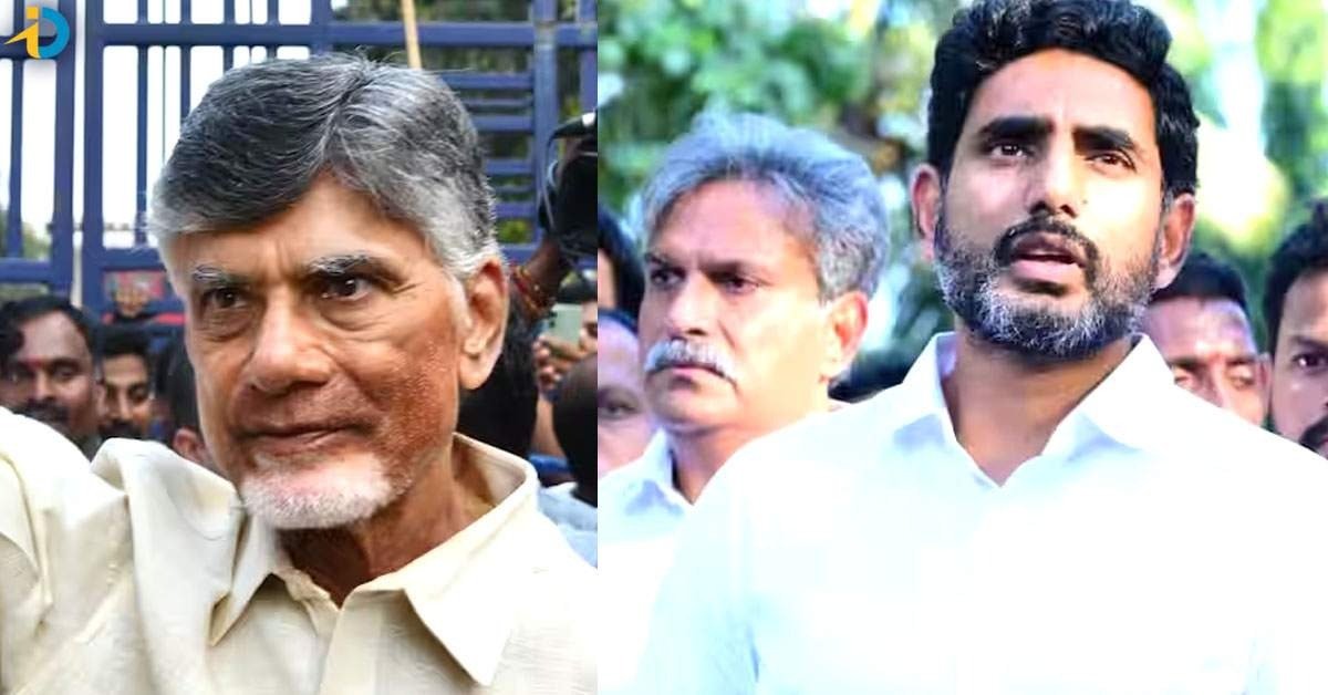 As Naidu walks out of jail, Lokesh goes to Delhi