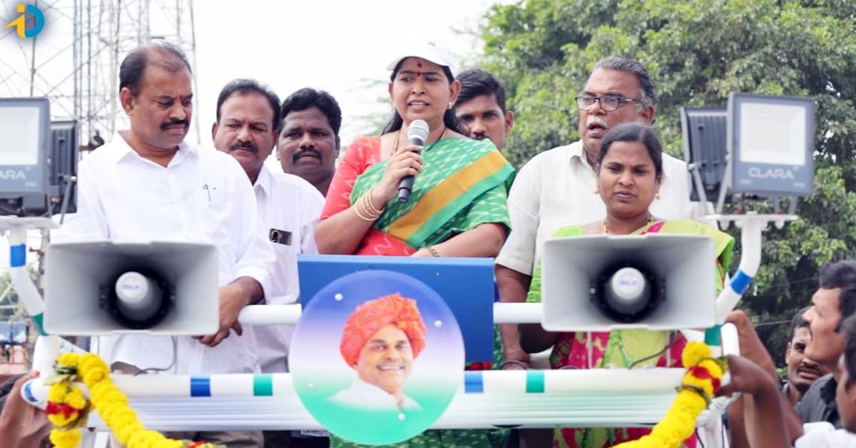 AP Home Minister Taneti Vanita calls out TDP for making false campaign