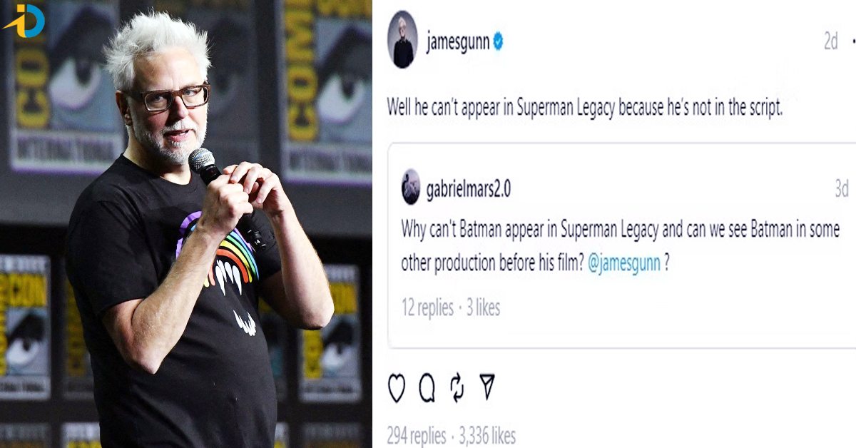 James Gunn Confirms: No Batman in “Superman: Legacy”