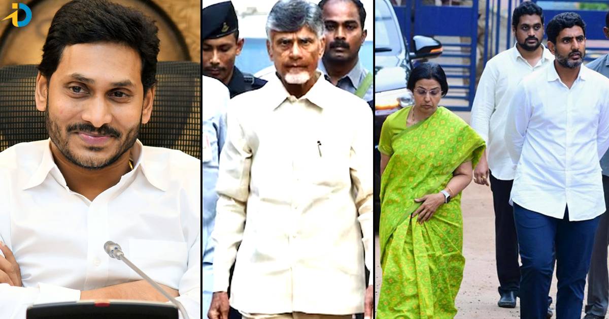 Jagan brought Nara family on to the roads!