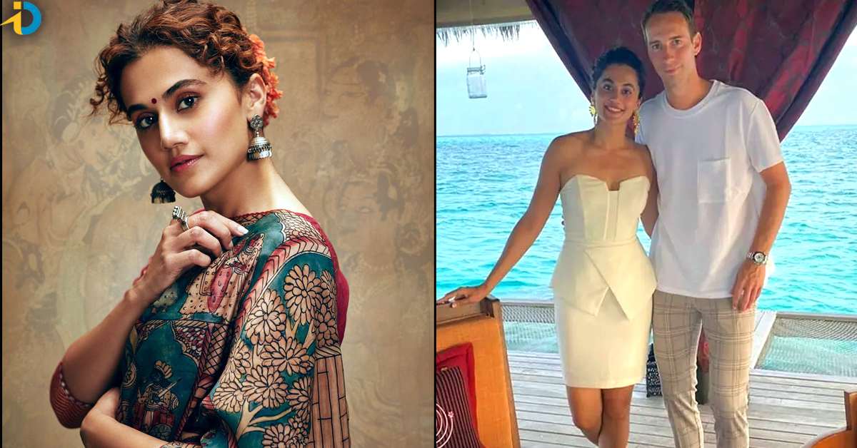 Actress Taapsee responds to her wedding rumors