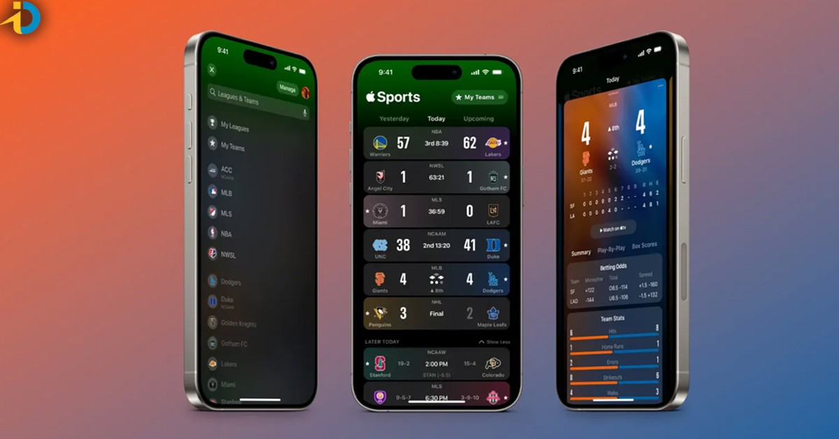 Apple Launches Dedicated Sports App for iPhone Users