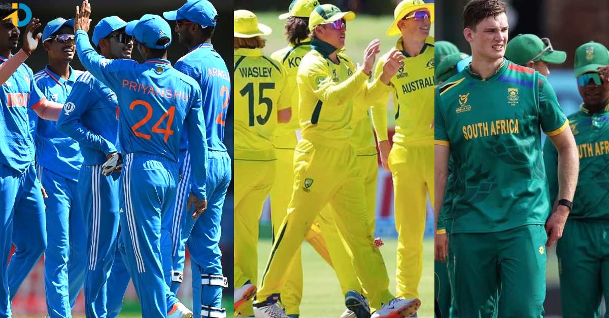 India, Australia and South Africa Seal Semifinal Spots at Under-19 World Cup