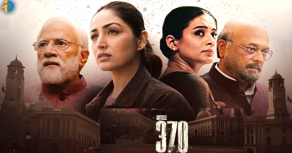 Article 370 First Week Collections