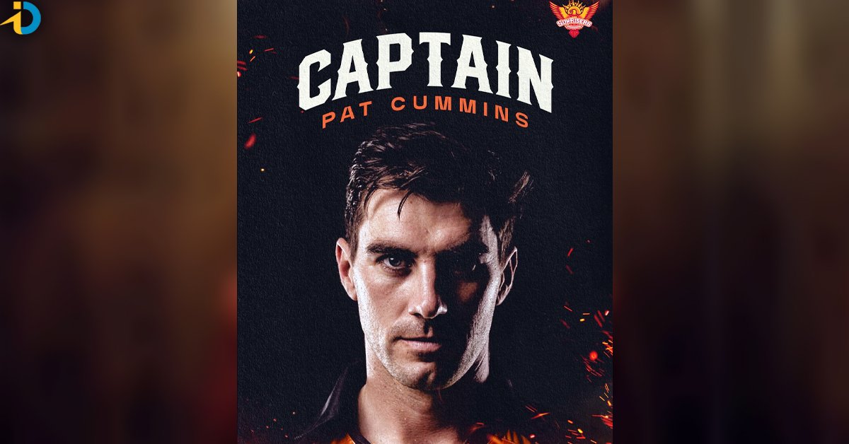Pat Cummins Takes Charge: A New Captain for Sunrisers Hyderabad