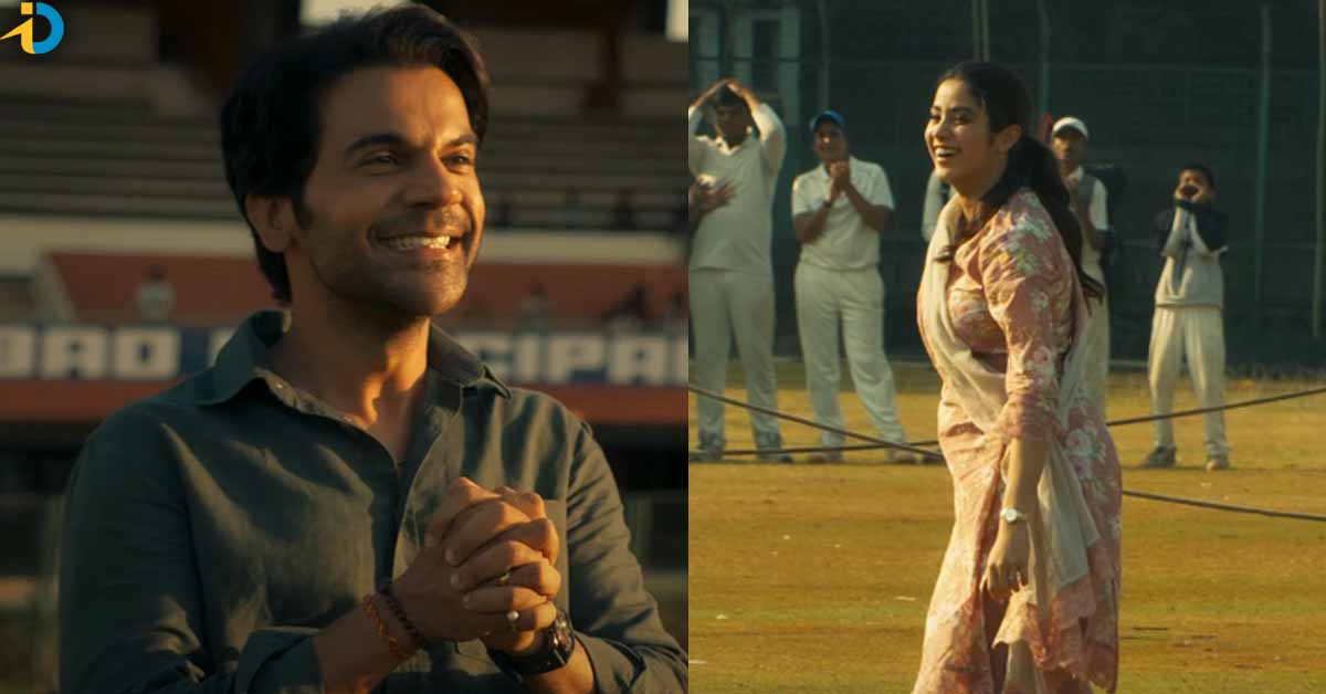 Mr and Mrs Mahi Trailer is out now