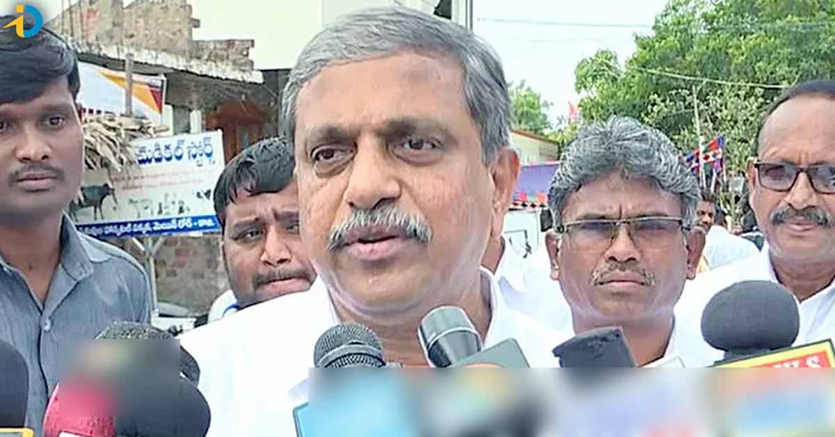 Due to fear of losing, TDP encouraging violence, says Sajjala