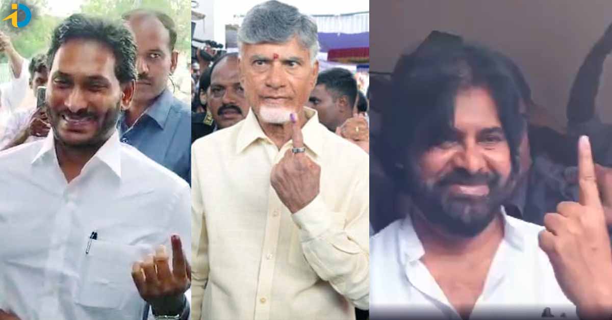 Elections Update: Stars Cast their Vote across Telugu States