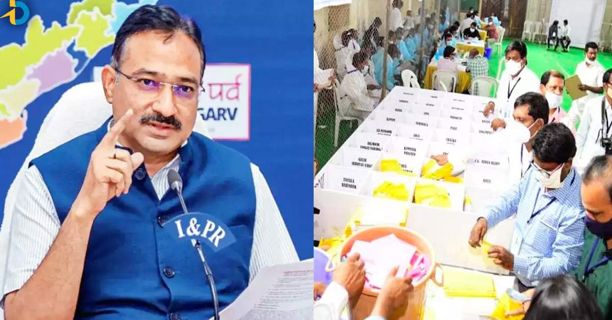 Stage set for counting of votes in Andhra Pradesh