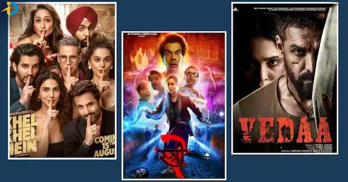 Independence Day Releases: Stree 2 dominating the other Bollywood Films