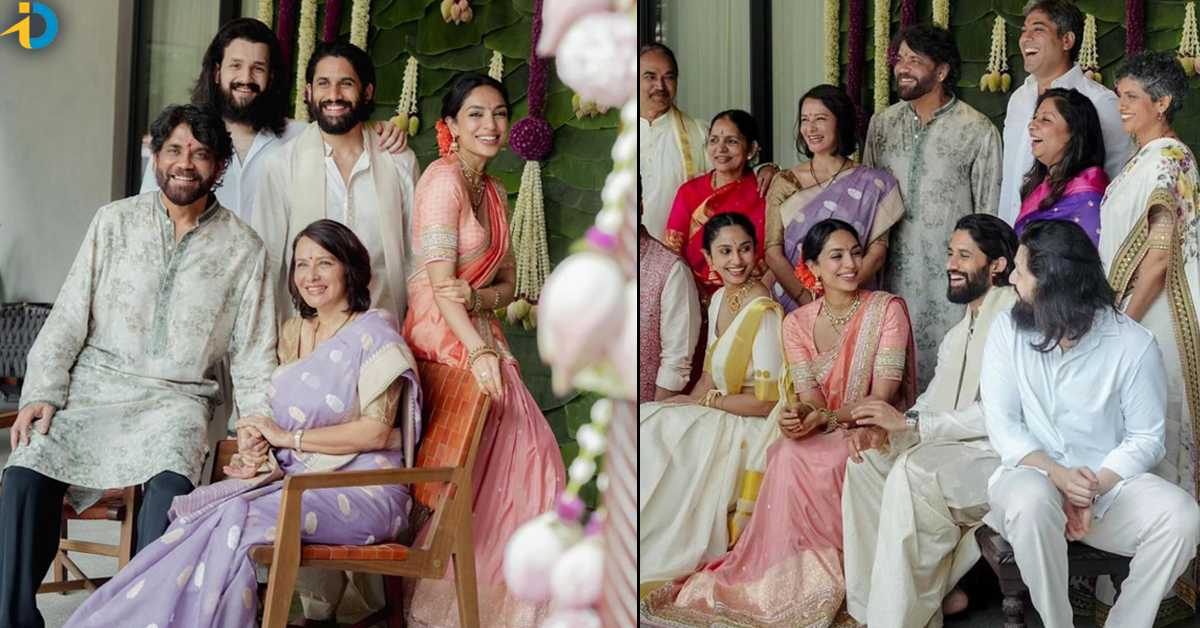 Family Pics: Akkineni-Dhulipala Engagement